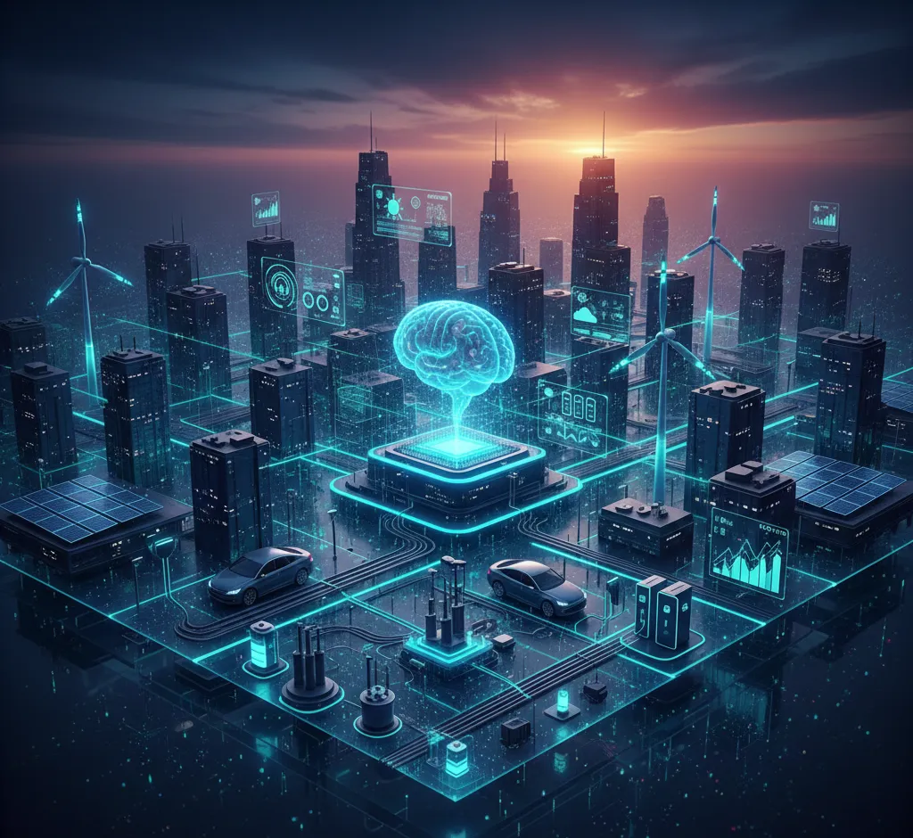 DI valdomi IoT energijos tinklai: išmaniųjų miestų ir verslo energetikos ateitis