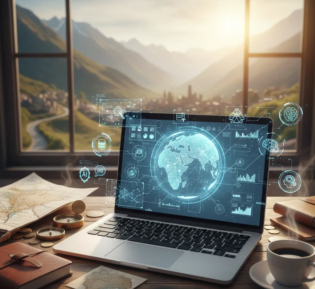 Dirbtinio Intelekto (DI) Revoliucija: Kaip DI Įrankiai Keičia Kelionių Dienoraščių Kūrimą ir SEO