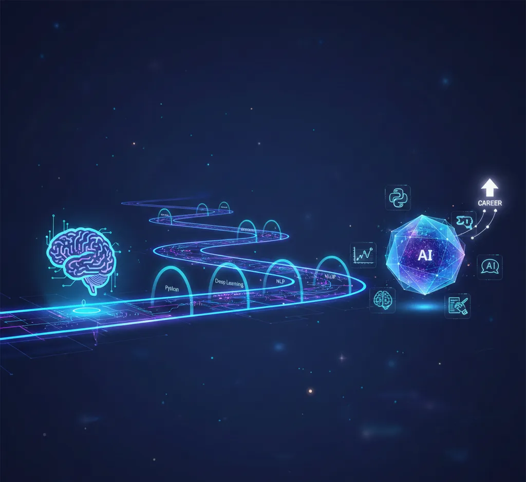 Dirbtinio intelekto mokymosi planas pradedantiesiems: nuoseklus kelias nuo nulio