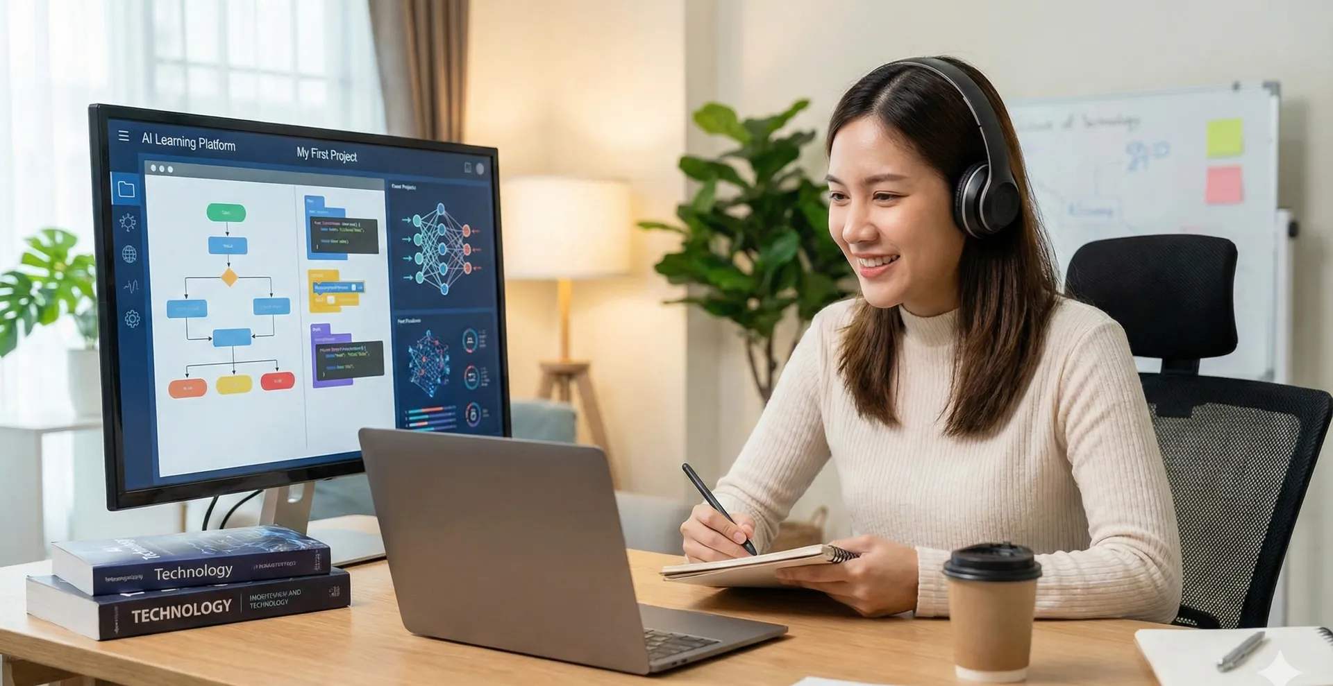 Dirbtinio intelekto mokymosi platformos naujokams: nuo nulio iki pirmojo projekto
