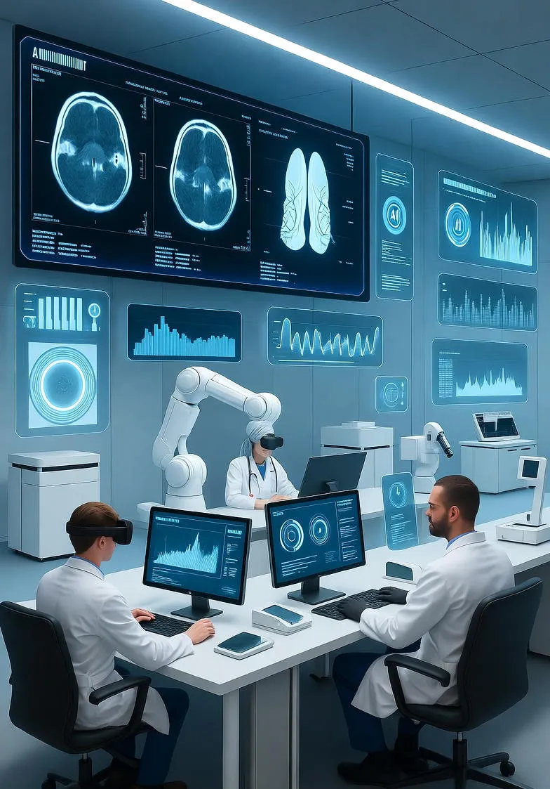 Dirbtinio intelekto pritaikymas medicinoje: revoliucija sveikatos priežiūroje 2025 metais