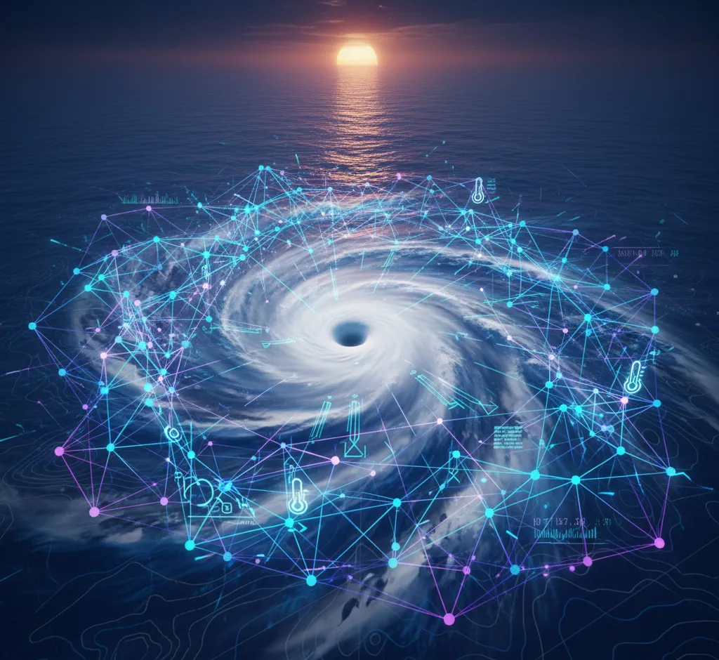 Dirbtinio Intelekto Proveržis: Kaip Neuroniniai Tinklai Tiksliai Prognozuoja Uraganų Vėjo Greitį