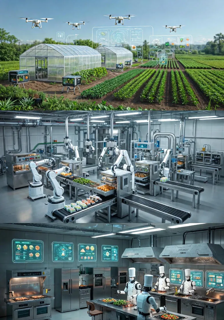 Dirbtinis intelektas maisto gamyboje: revoliucija nuo lauko iki stalo