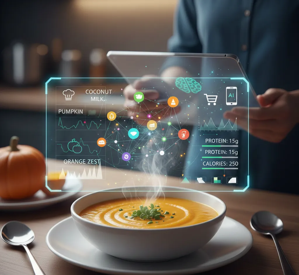 Dirbtinis intelektas sriubų receptuose: kaip technologijos keičia virtuvę