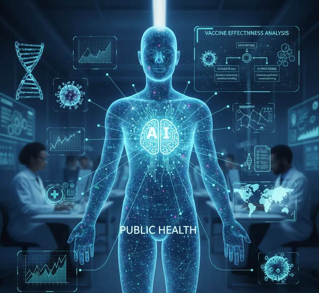 Dirbtiniu intelektu grįsta vakcinų efektyvumo analizė: kaip AI keičia visuomenės sveikatą