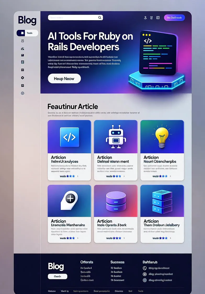 Geriausi AI Įrankiai Ruby on Rails Kūrėjams 2025 Metais: Padidinkite Savo Produktyvumą