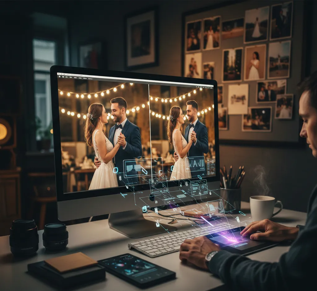 Geriausi AI įrankiai vestuvių fotografijos redagavimui: pilnas 2025 m. gidas