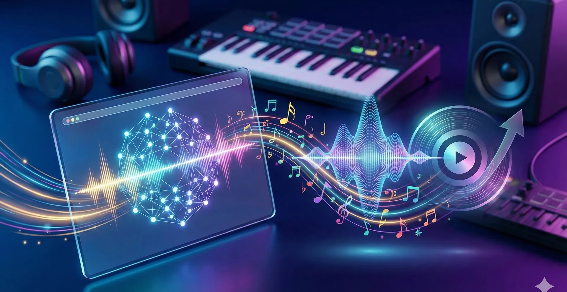 Greičiausias kelias į hitą: geriausi AI įrankiai melodijoms kurti 2025 metais