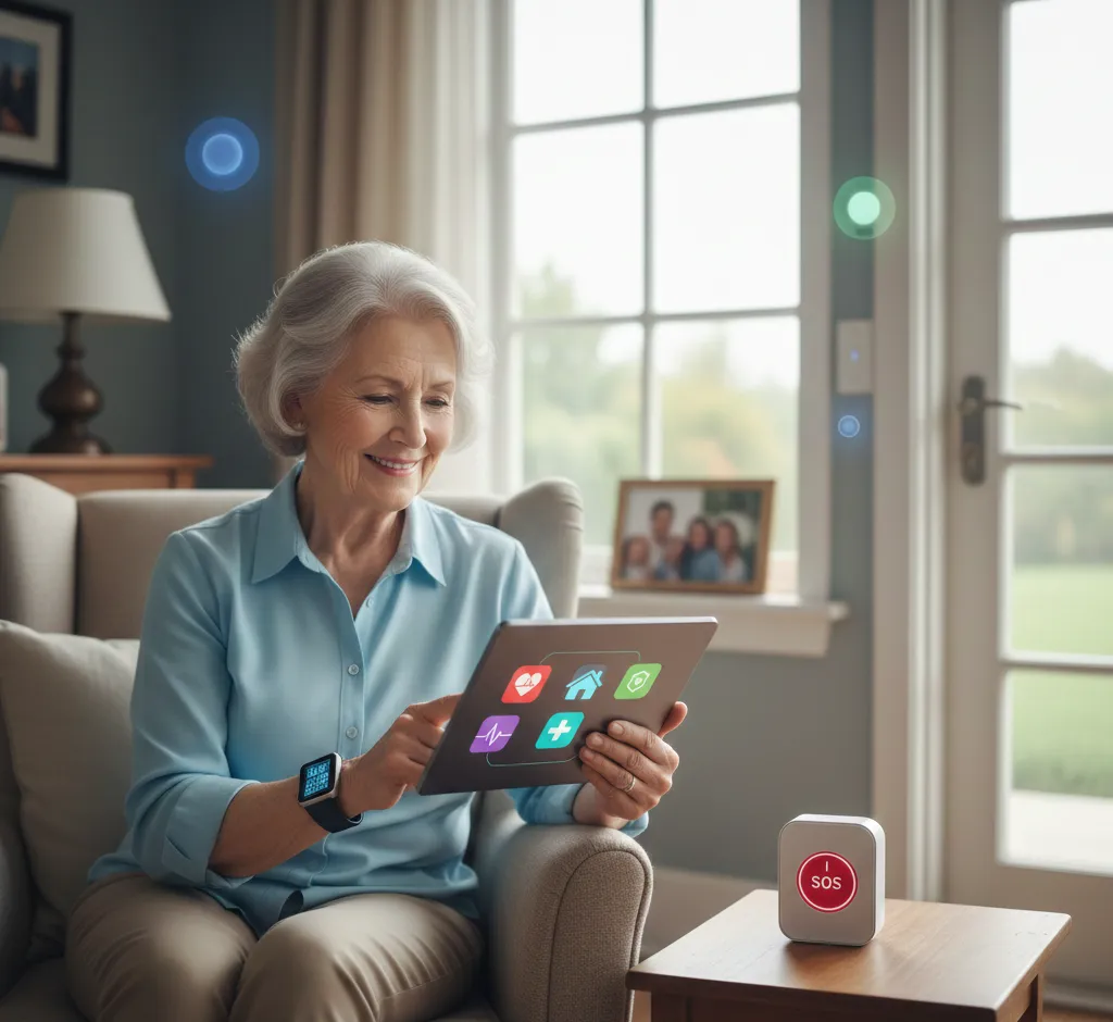 Išmaniosios pagalbos sistemos senjorams: saugumas, sveikata ir savarankiškumas namuose