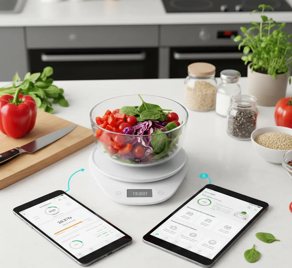 Išmaniosios svarstyklės virtuvėje: kaip technologijos keičia mūsų gaminimo įpročius