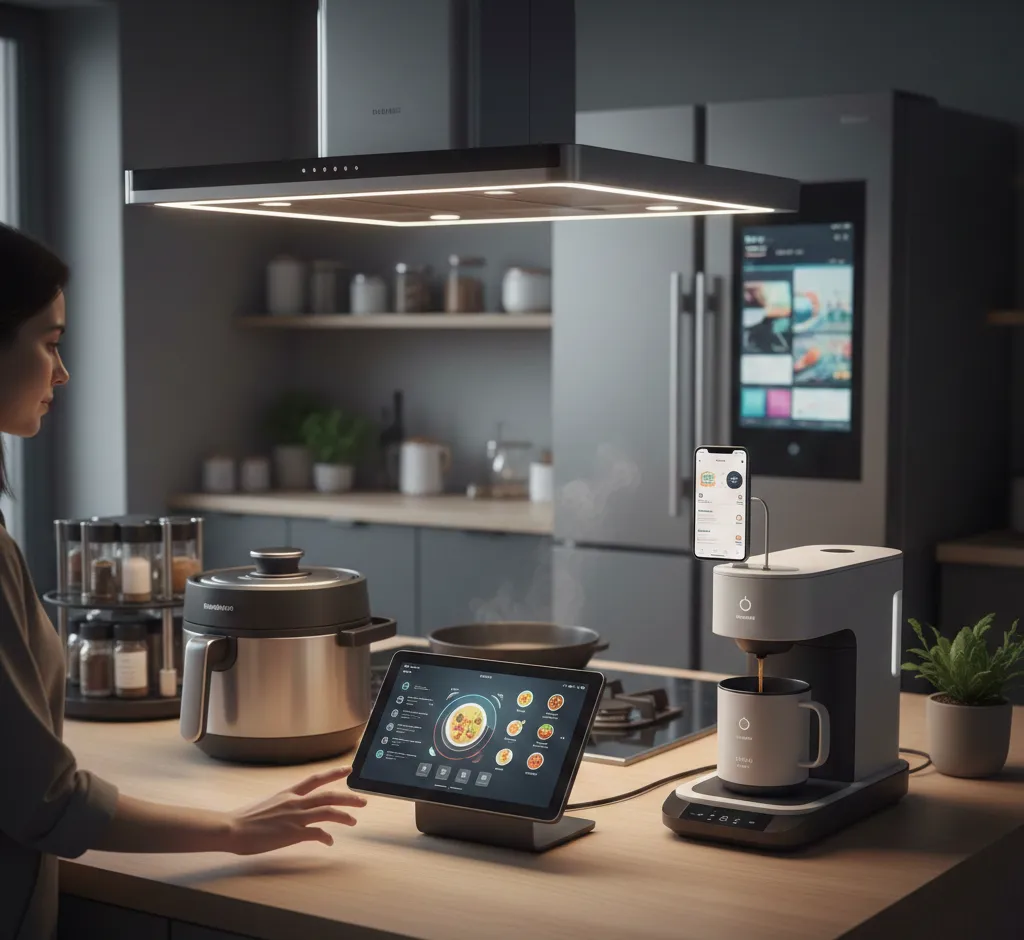 Išmaniosios virtuvės asistentas: kaip technologijos keičia maisto gaminimą namuose