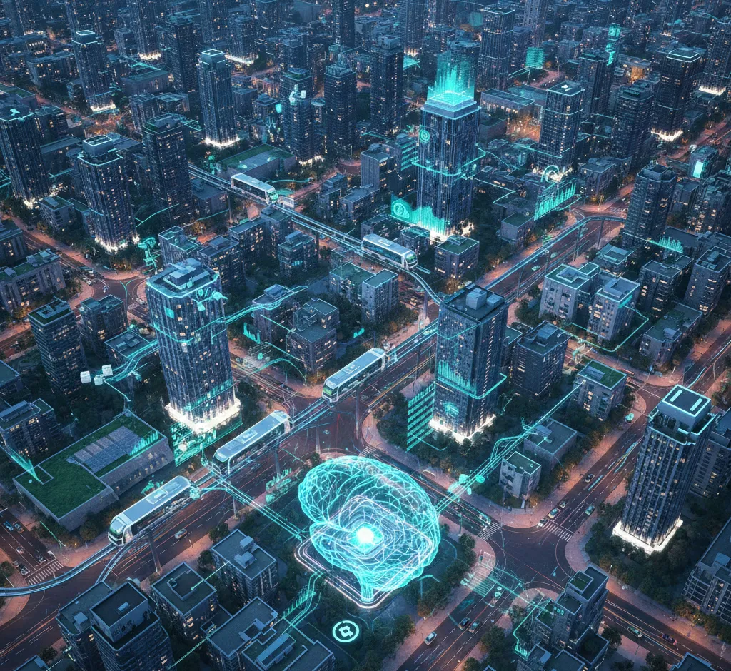 Išmanūs miestai: kaip IoT ir dirbtinis intelektas keičia miesto infrastruktūrą