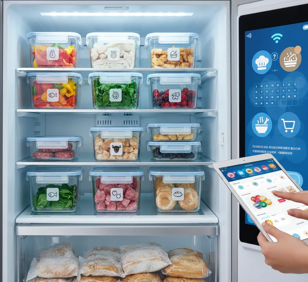 Išmanusis šaldiklis siūlo idėjas: kaip sutaupyti, planuoti ir nebešvaistyti maisto