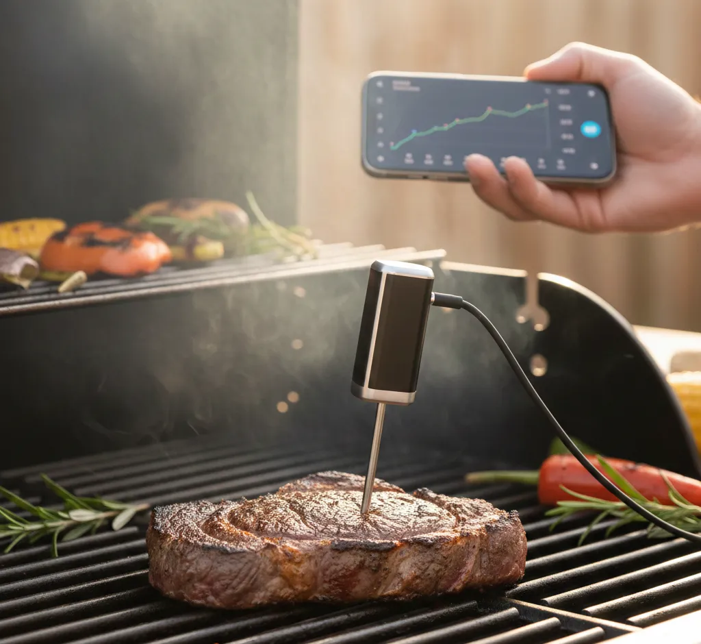 Išmanusis termometras mėsai: nuo mėgėjo iki grilio profesionalo