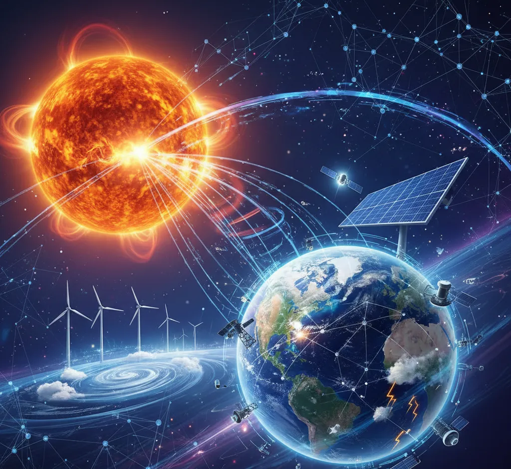 Kaip AI modeliai analizuoja saulės aktyvumą ir jo poveikį orams bei klimatui