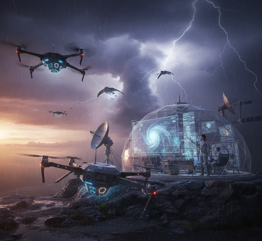 Kaip dirbtinis intelektas ir dronai keičia meteorologijos ateitį