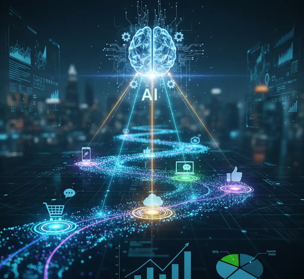 Kaip dirbtinis intelektas kuria interaktyvius pirkėjo kelionės žemėlapius ir didina pardavimus