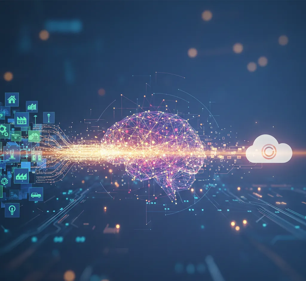 Kaip dirbtinis intelektas optimizuoja IoT duomenų srautus: nuo jutiklio iki debesies