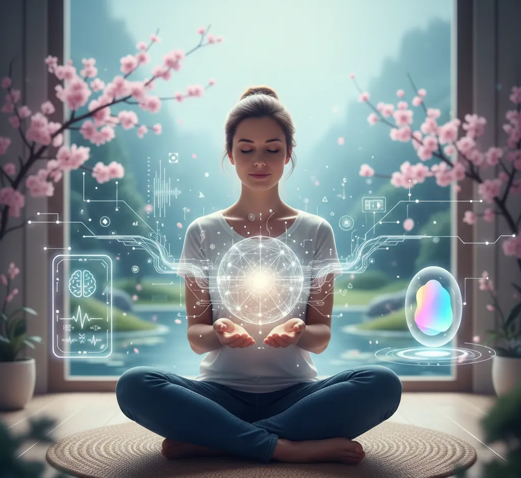 Kaip dirbtinis intelektas padeda meditacijai ir giliam atsipalaidavimui