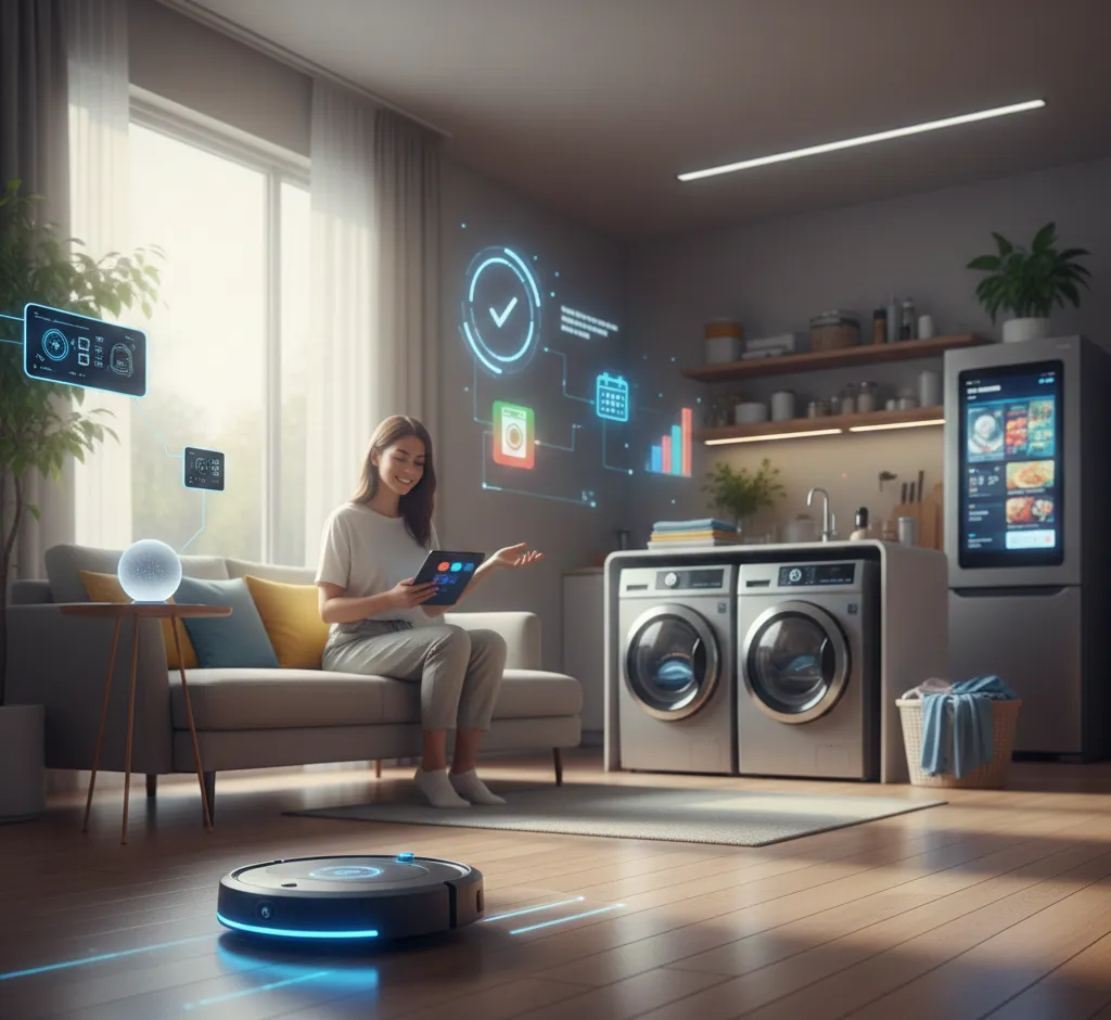Kaip dirbtinis intelektas padeda tvarkyti namus: nuo išmanių dulkių siurblių iki virtualių asistentų