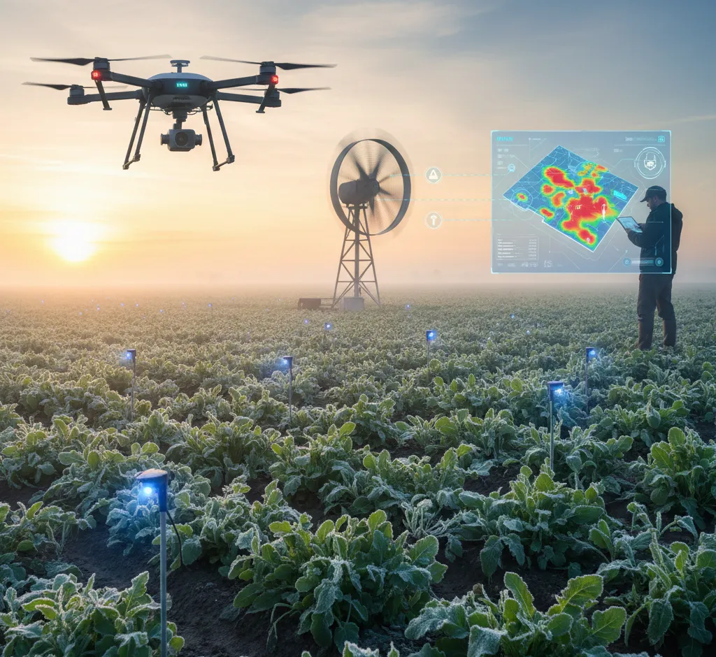 Kaip dirbtinis intelektas prognozuoja šalčių poveikį pasėliams ir padeda ūkininkams išvengti nuostolių