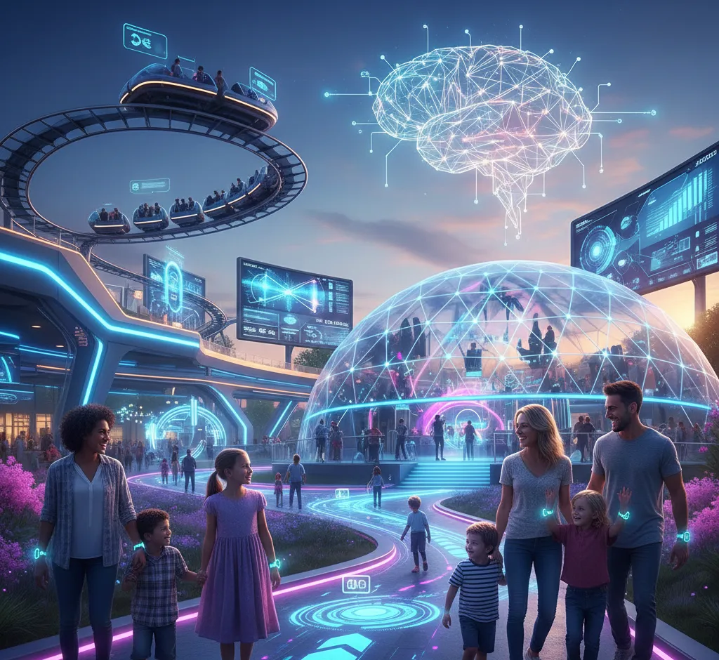 Kaip IoT ir dirbtinis intelektas keičia pramogų parkus: nuo išmanių atrakcionų iki personalizuotų potyrių