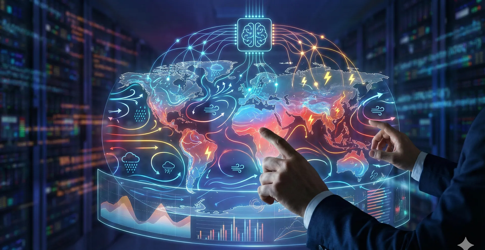 Kaip mašininis mokymasis iš esmės keičia orų duomenų vizualizaciją