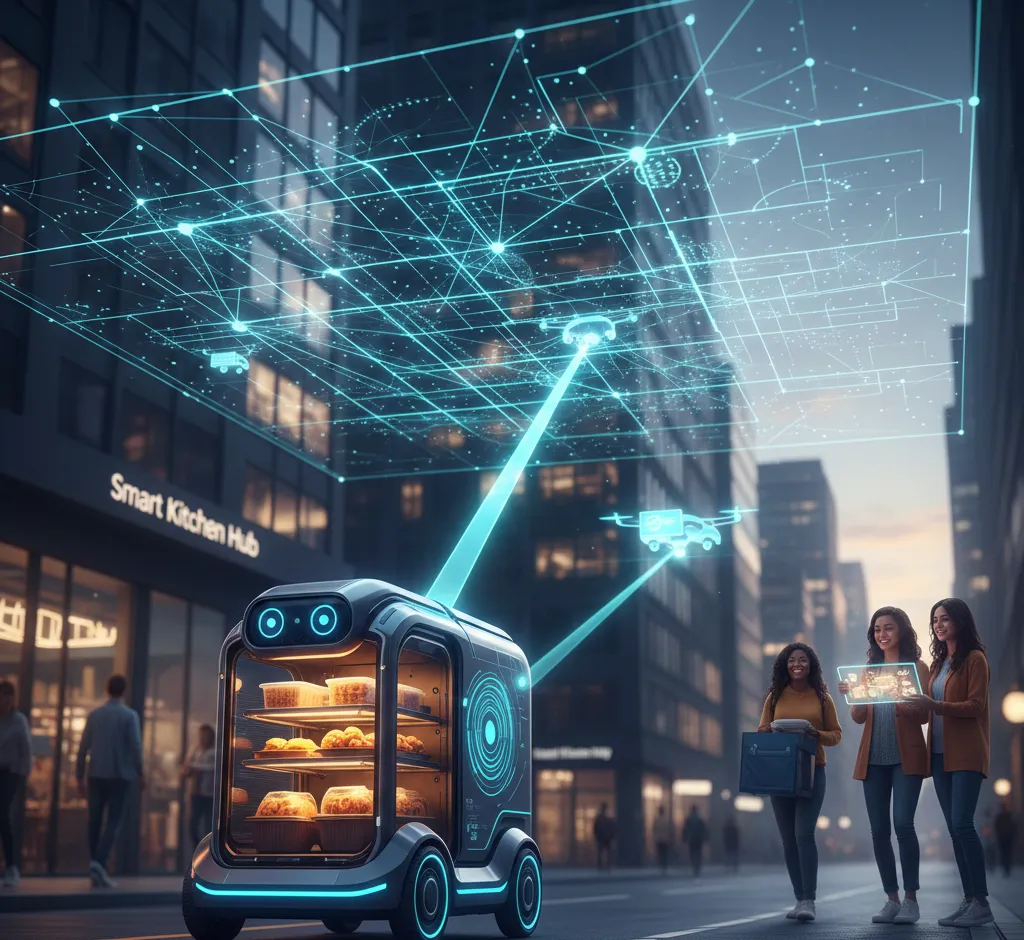 Kaip naudoti dirbtinį intelektą maisto pristatymo optimizavimui: nuo maršrutų iki klientų patirties