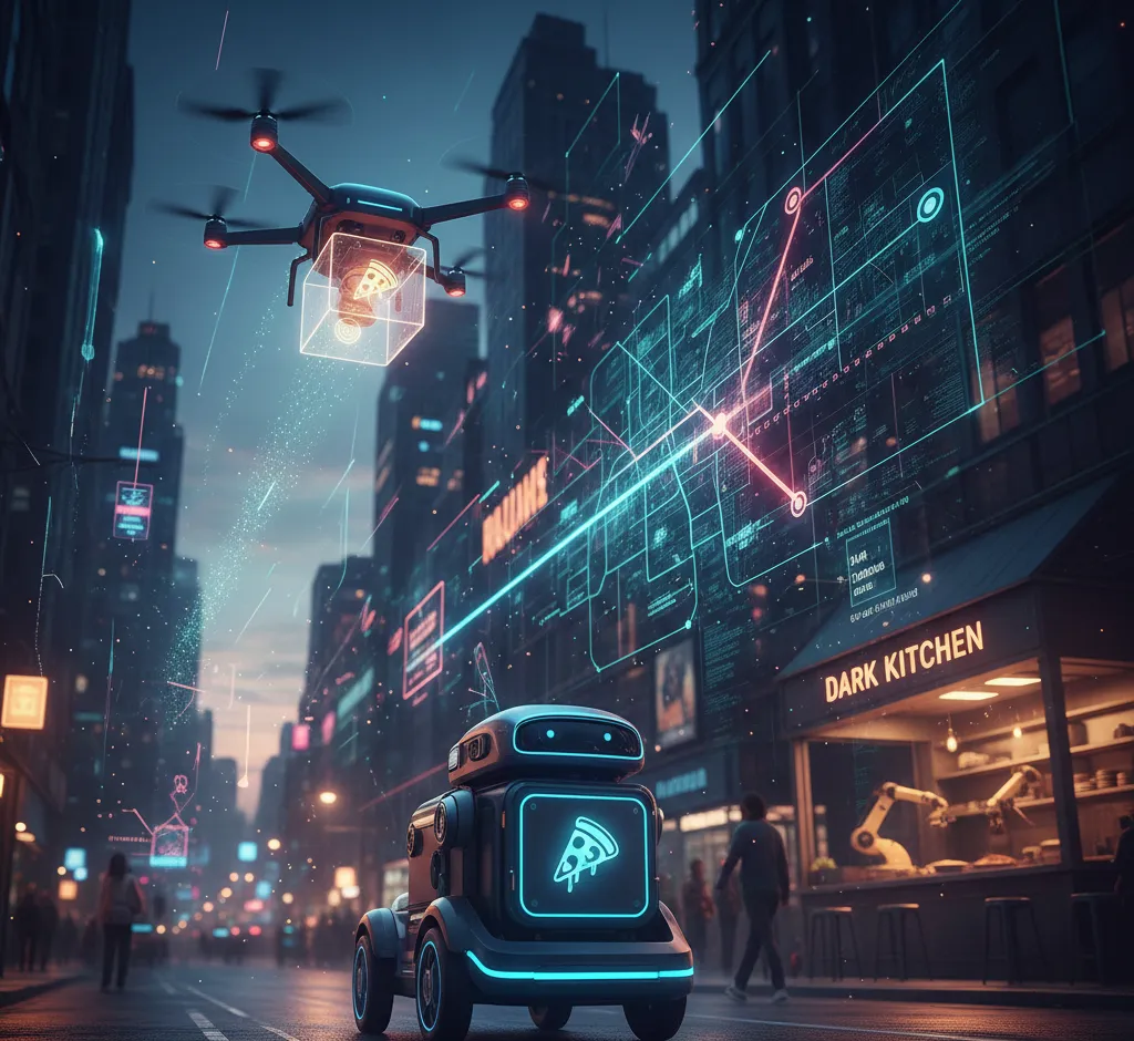 Kaip naudoti dirbtinį intelektą maisto pristatymo optimizavimui: nuo maršrutų iki prognozių