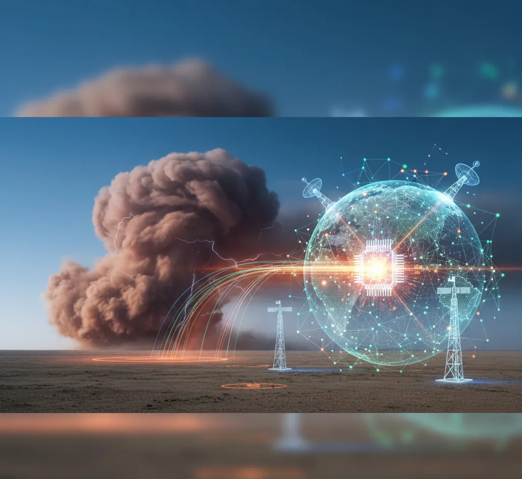 Kaip neuroniniai tinklai iš anksto atpažįsta smėlio audrų pradžią