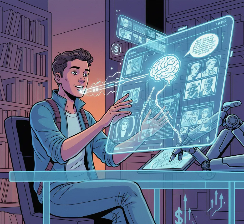 Kaip Uždirbti Iš AI Komiksų Kūrybos: Praktinis Gidas Nuo Idėjos Iki Pelnos