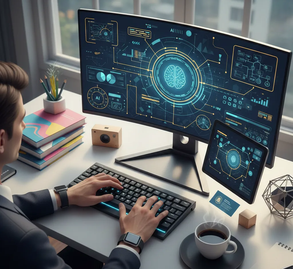 Kaip uždirbti iš AI turinio kūrimo: praktinis 2025 m. gidas