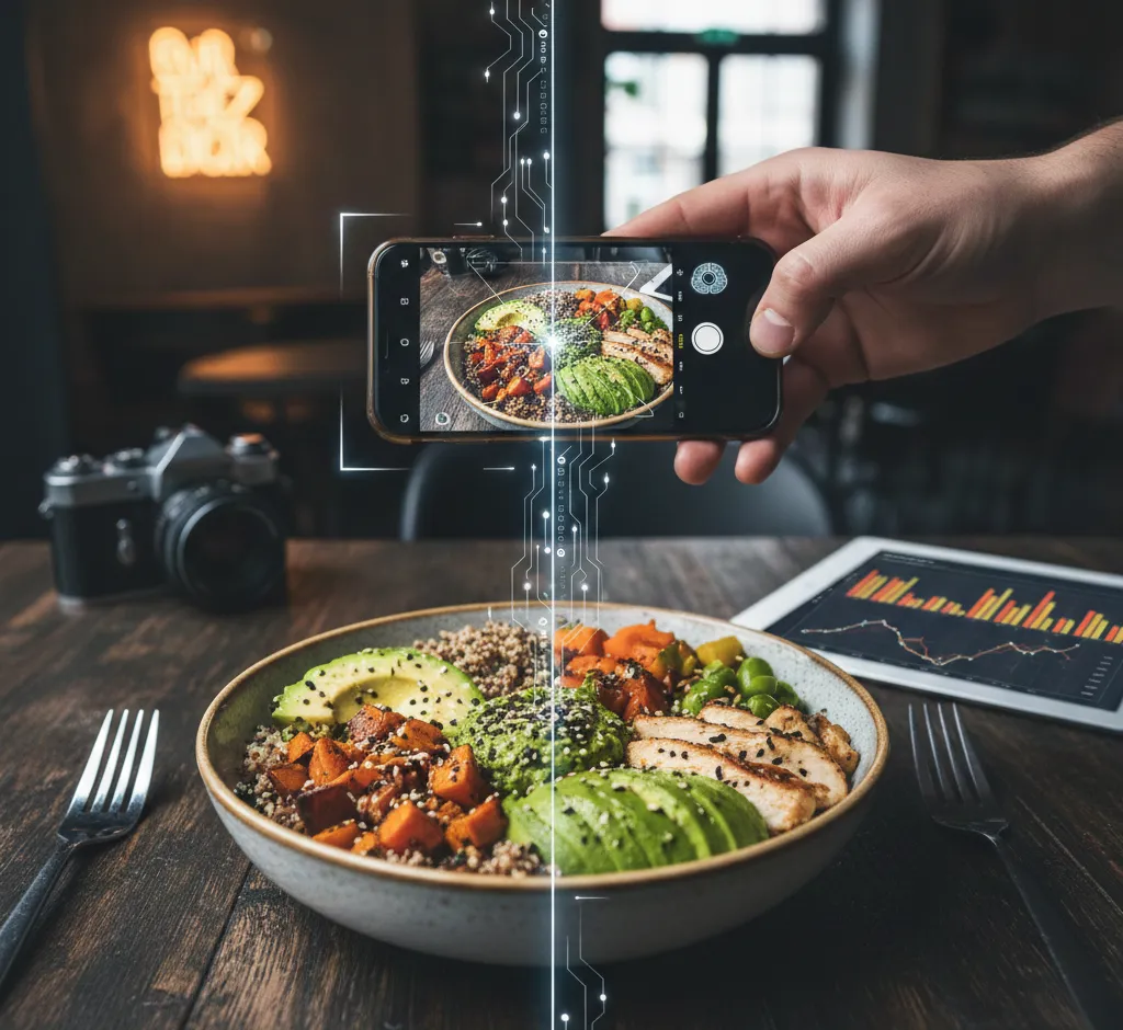 Mašininis mokymasis maisto fotografijoje: nuo automatinio stiliaus iki išmanesnės rinkodaros