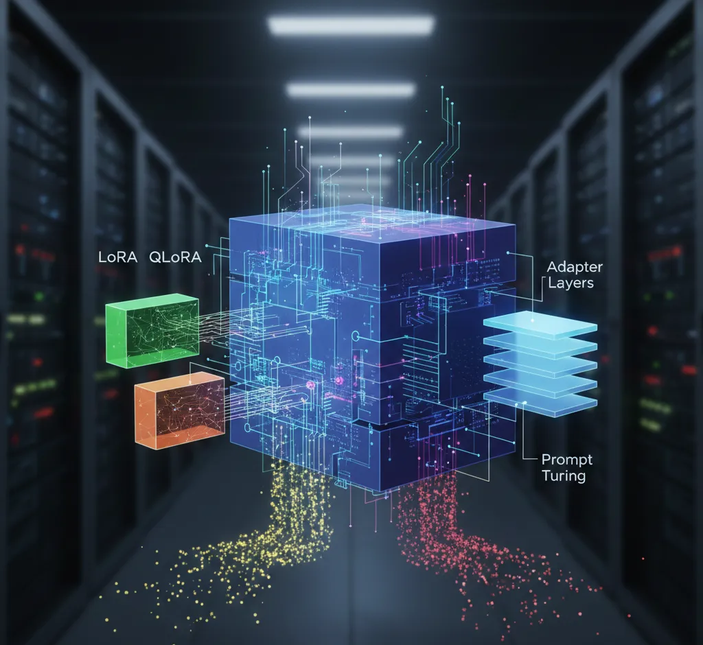 Parameter-Efficient Fine-Tuning (PEFT): efektyvūs metodai dideliems kalbos modeliams