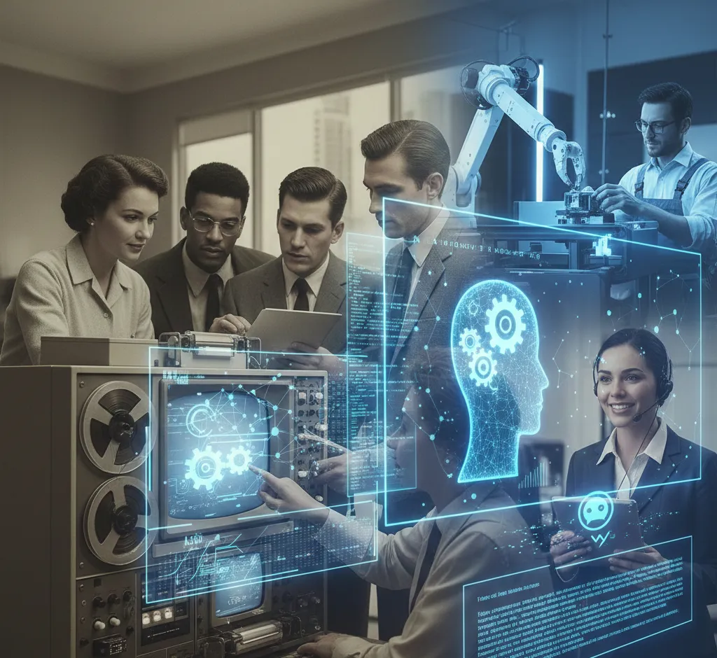 Pirmieji dirbtinio intelekto eksperimentai darbe: nuo drąsių bandymų iki naujos darbo realybės