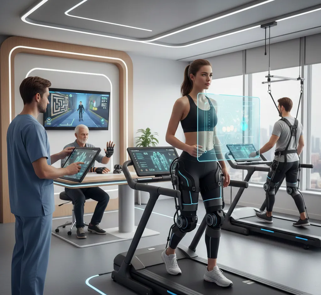 Robotai fizinės terapijos sesijoms: kaip technologijos keičia reabilitaciją