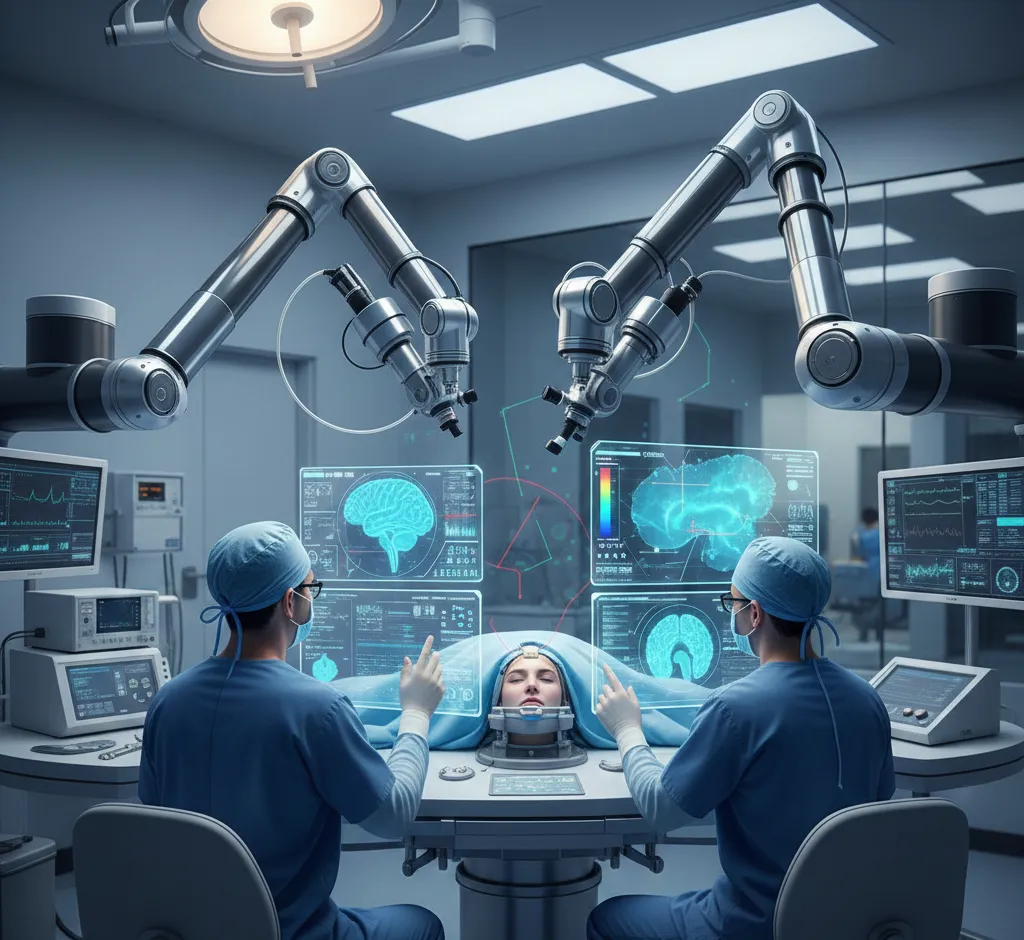 Robotizuotos operacijos smegenų chirurgijoje: kaip technologijos keičia neurochirurgiją