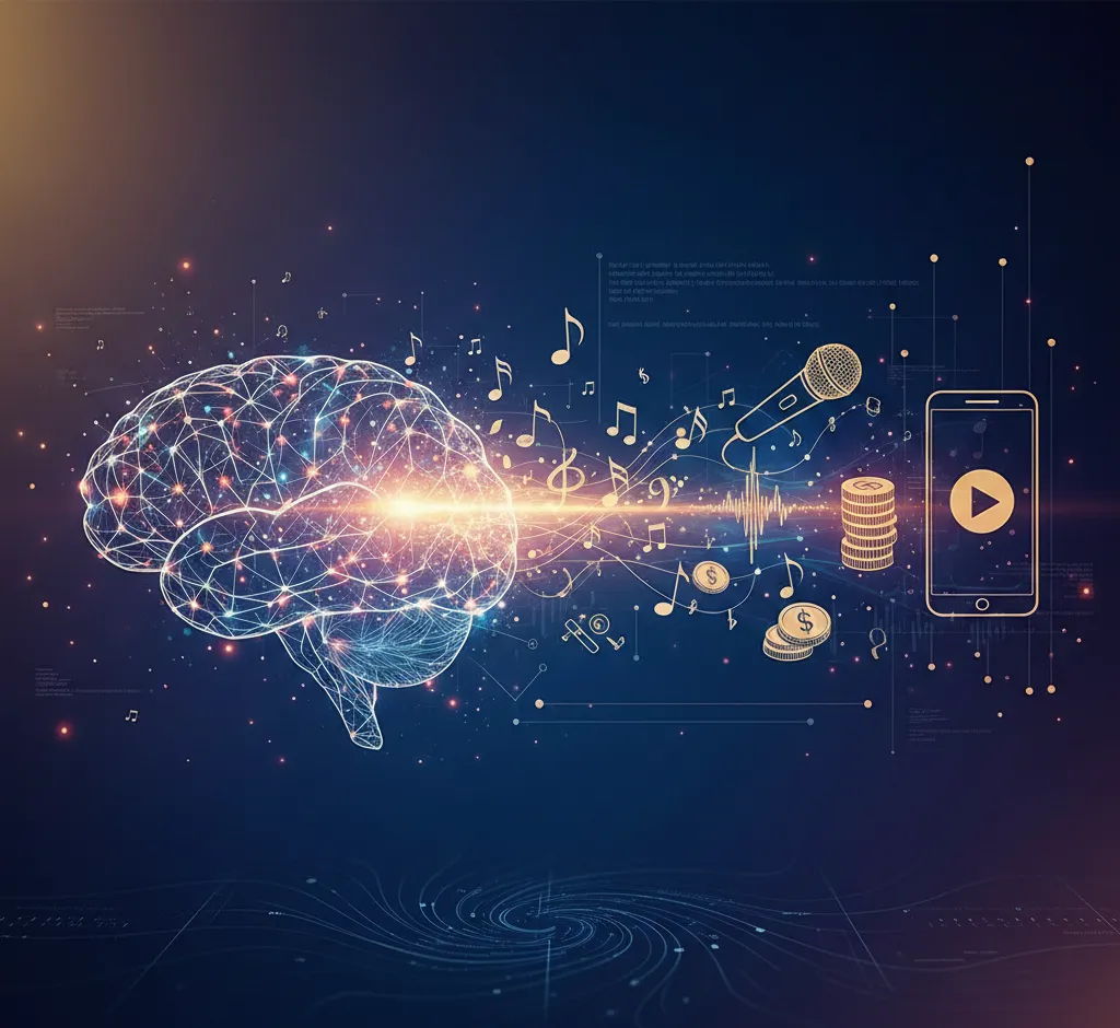 Uždirbkite su AI dainų tekstais: nuo idėjos iki realių pajamų