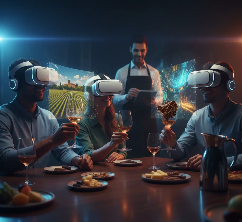 Virtuali realybė degustacijoje: kaip technologijos keičia skonio patirtį