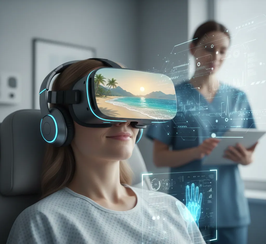 Virtuali realybė skausmo malšinimui: ateities terapija jau šiandien