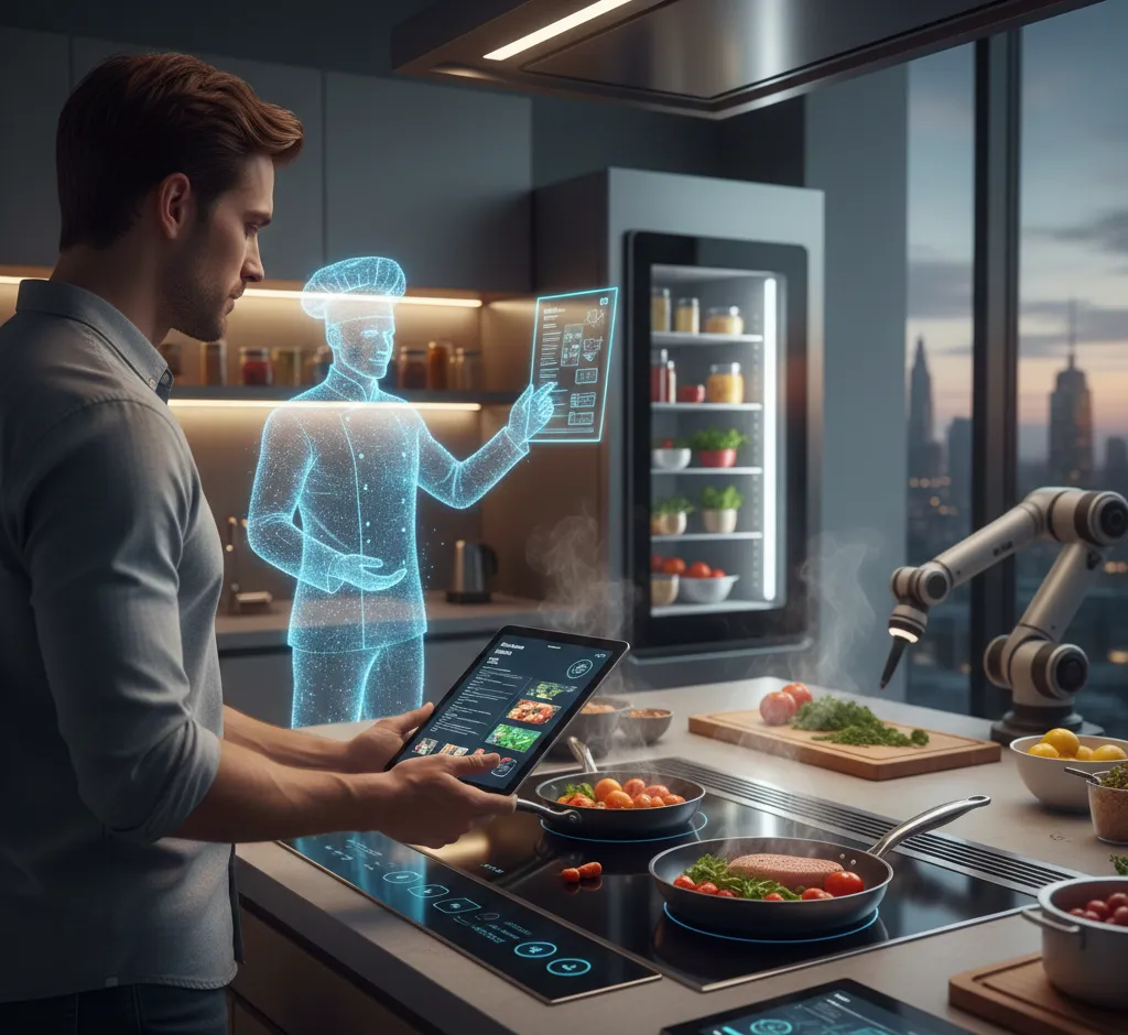 Virtualus šefas realiu laiku: kaip dirbtinis intelektas keičia maisto gamybą namuose ir versle